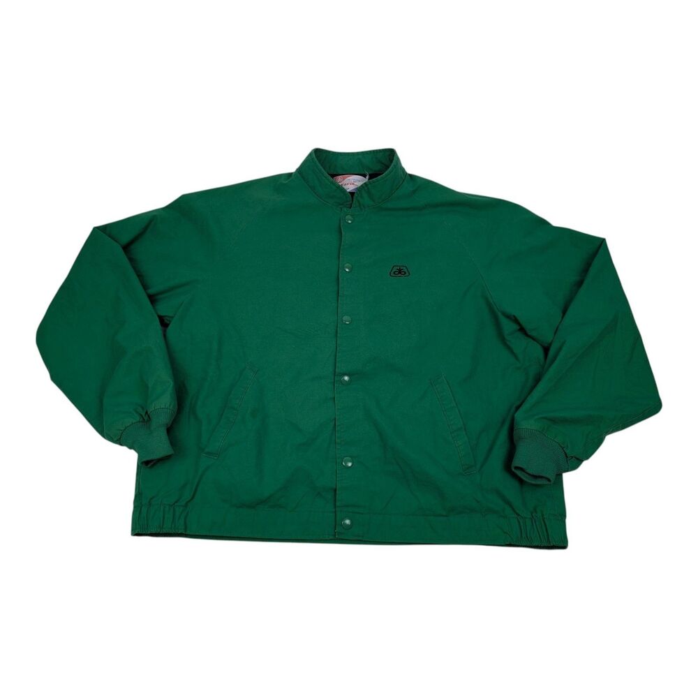 Pioneer Seed Jacket Swingster Kelly Green Farmer Workwear Retro‎ XL